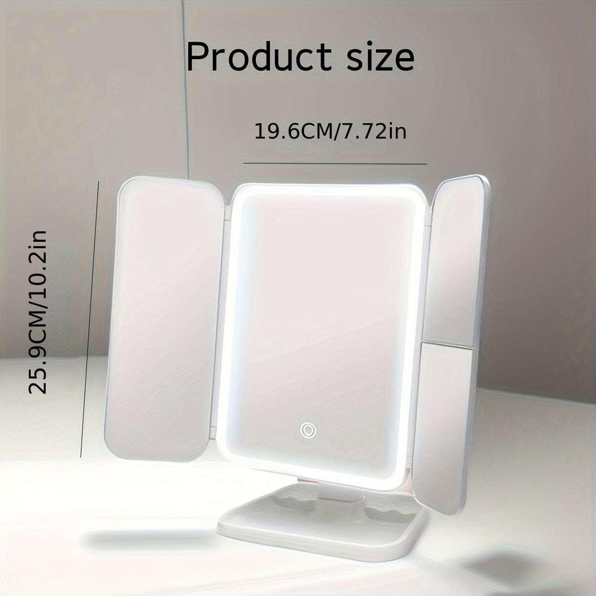 Touch Led Makeup Mirror