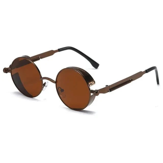 Men and Women Fashion Round Sun Glasses