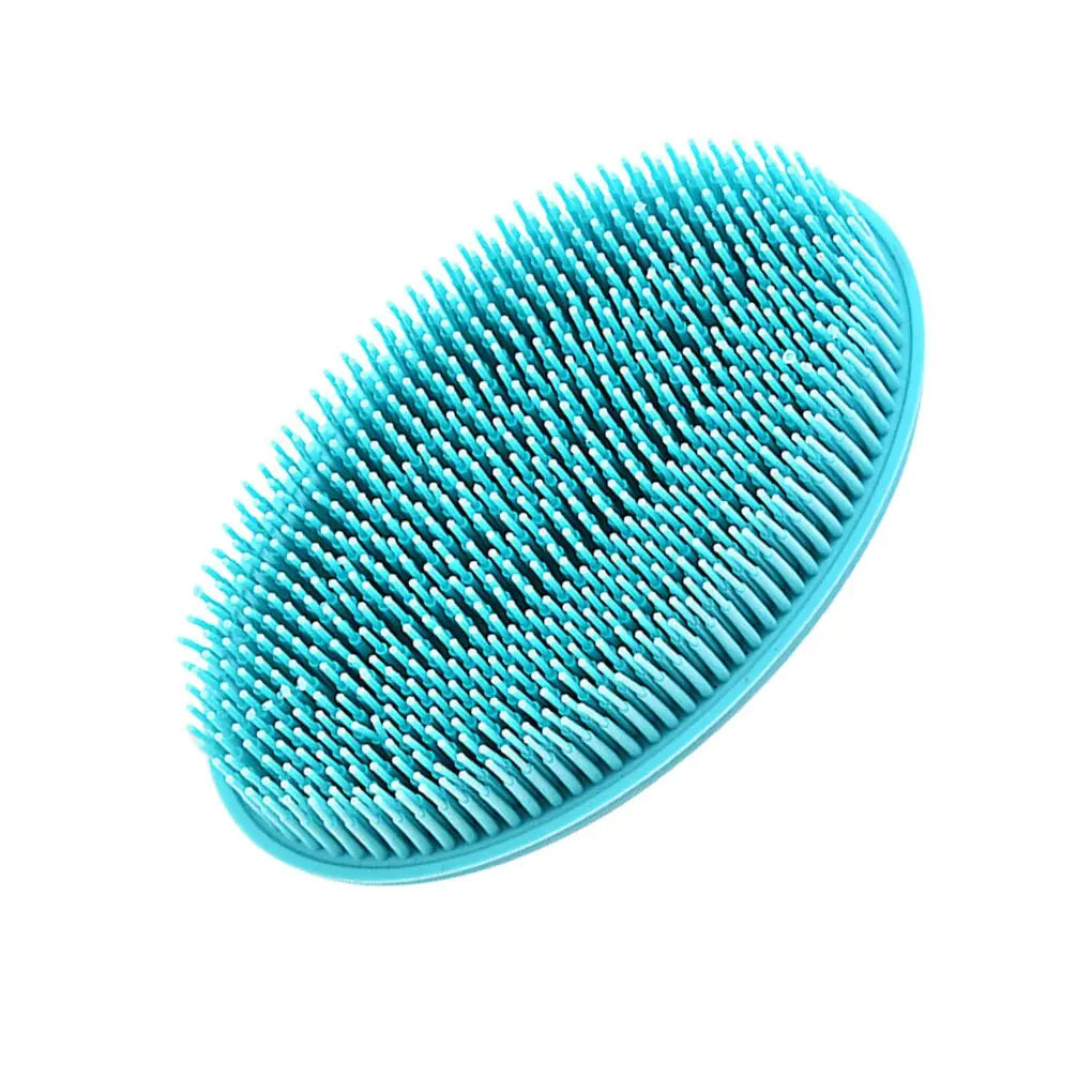 Soft Silicone Exfoliating Body Brush for Bath, Shower, and Facial Massage - Suitable for Babies