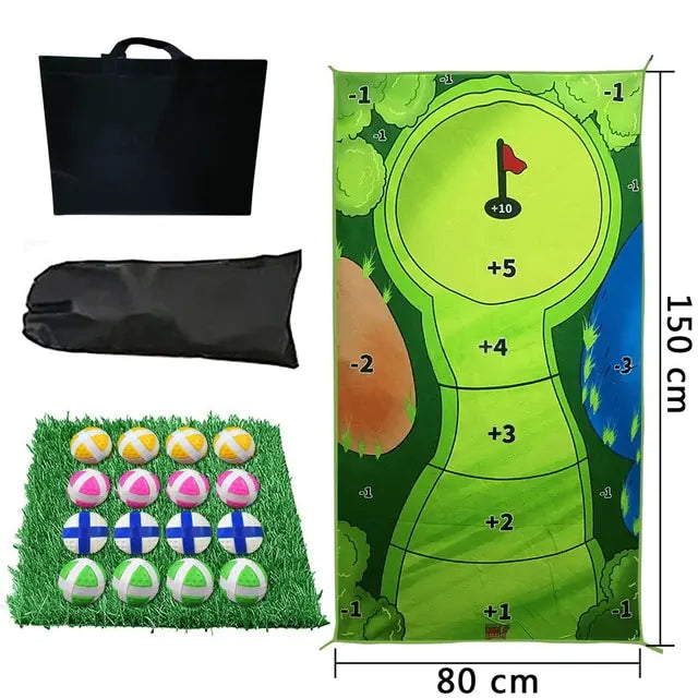 Casual Golf Game Mat Set